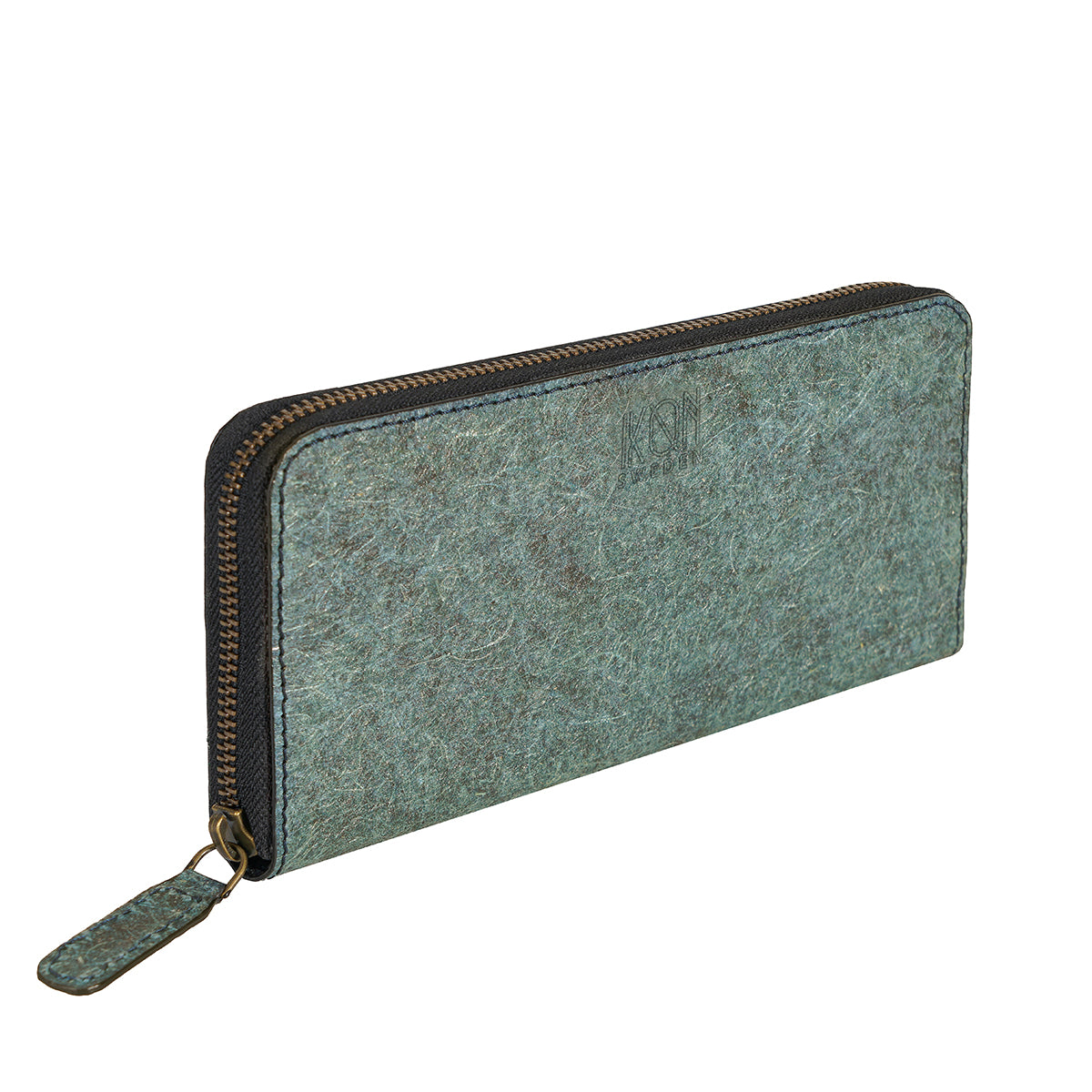 Handmade zip around long Wallet | Women's wallet | Vegan leather
