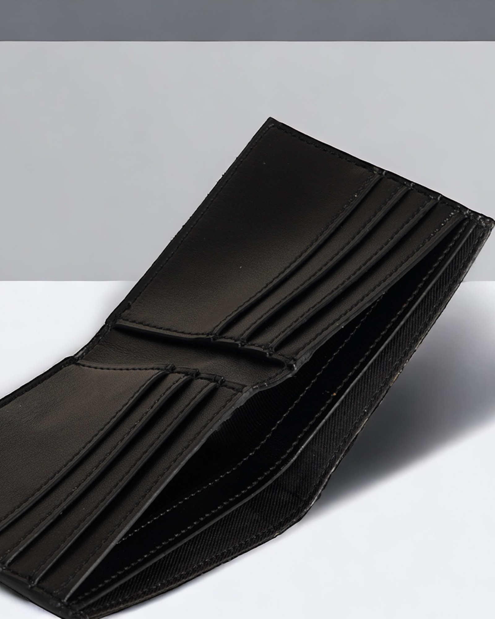 Black Vegan Leather Classic Men wallet