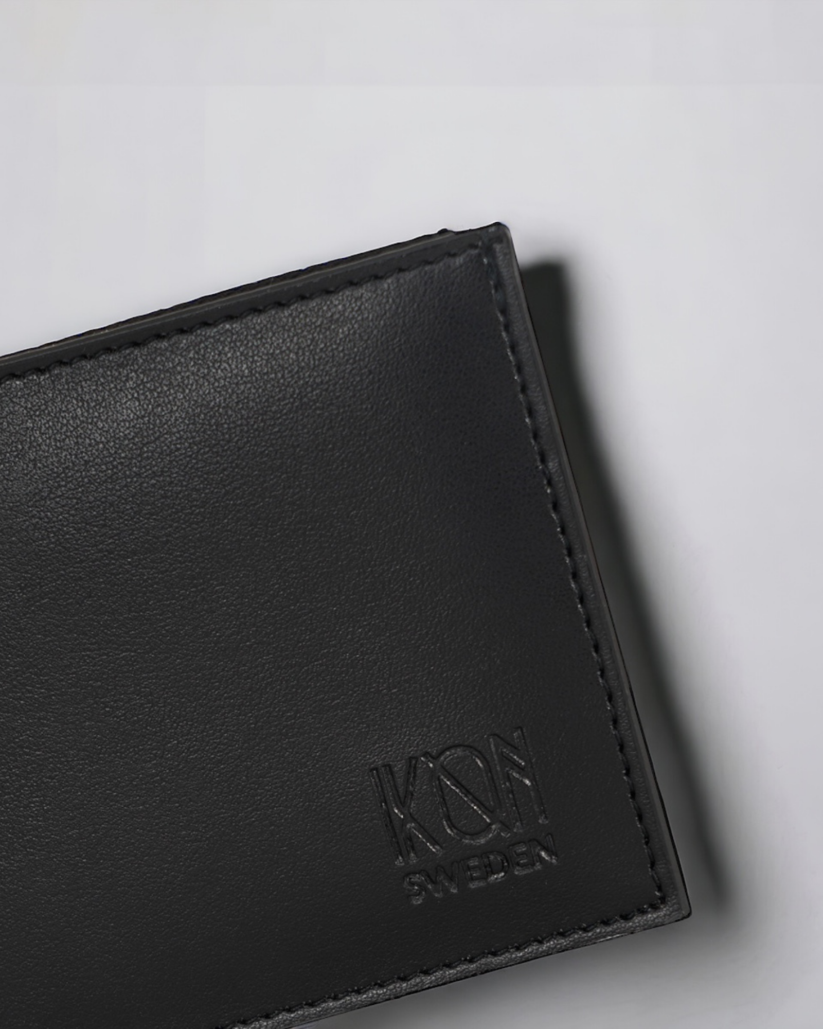 Black Vegan Leather Classic Men wallet