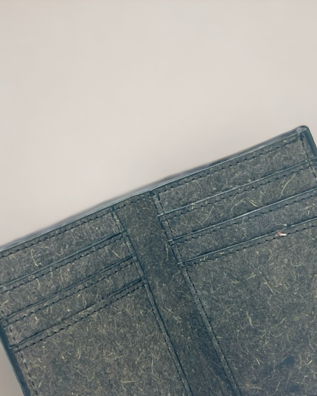Ash Gray Bi Fold Card Wallet 