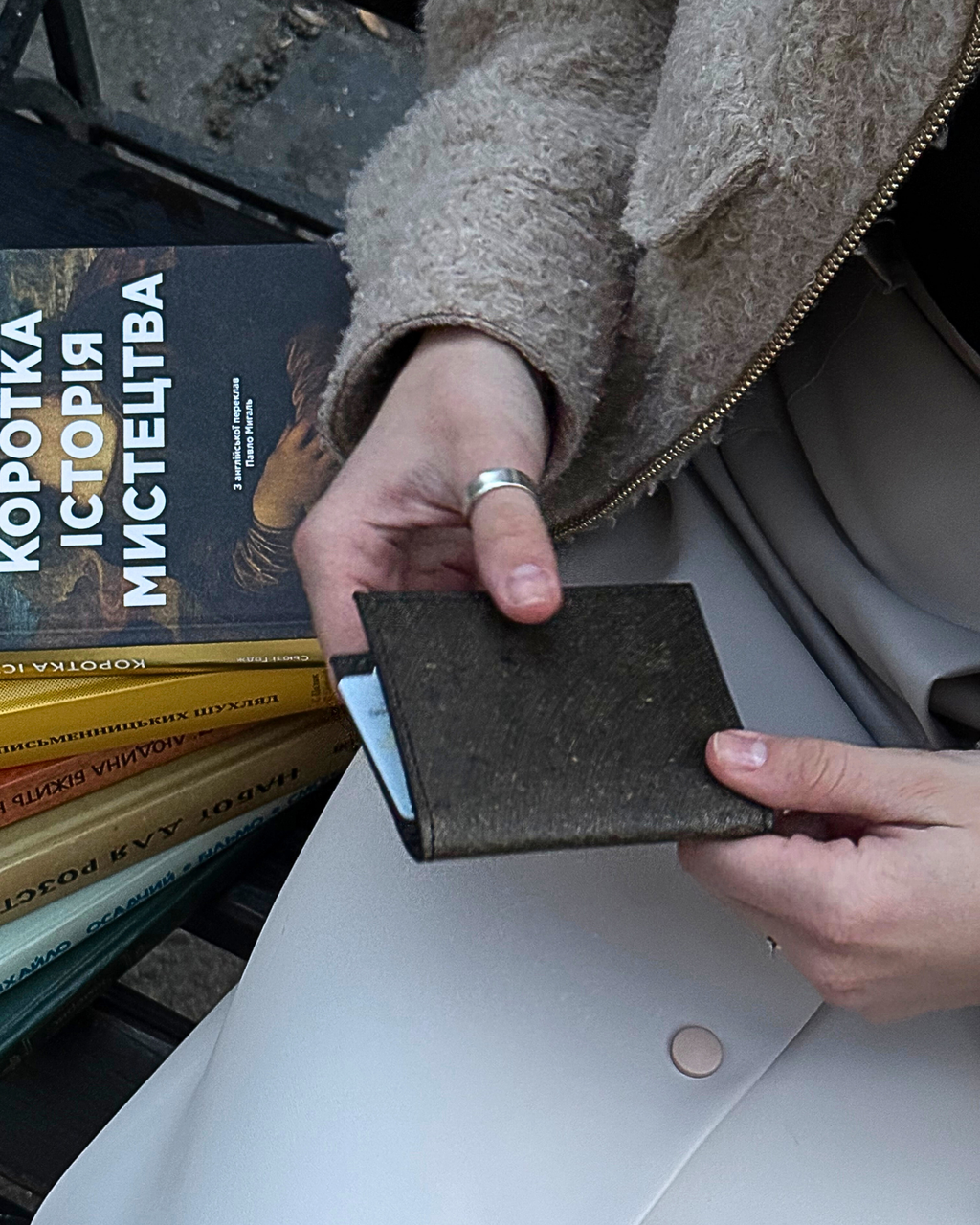 Ash Gray Cash Wallet