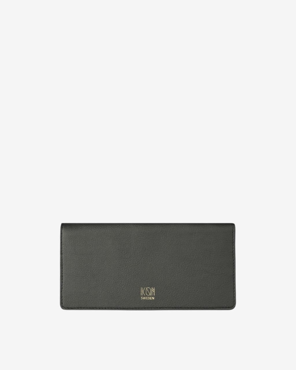 Black cactus leather women wallet