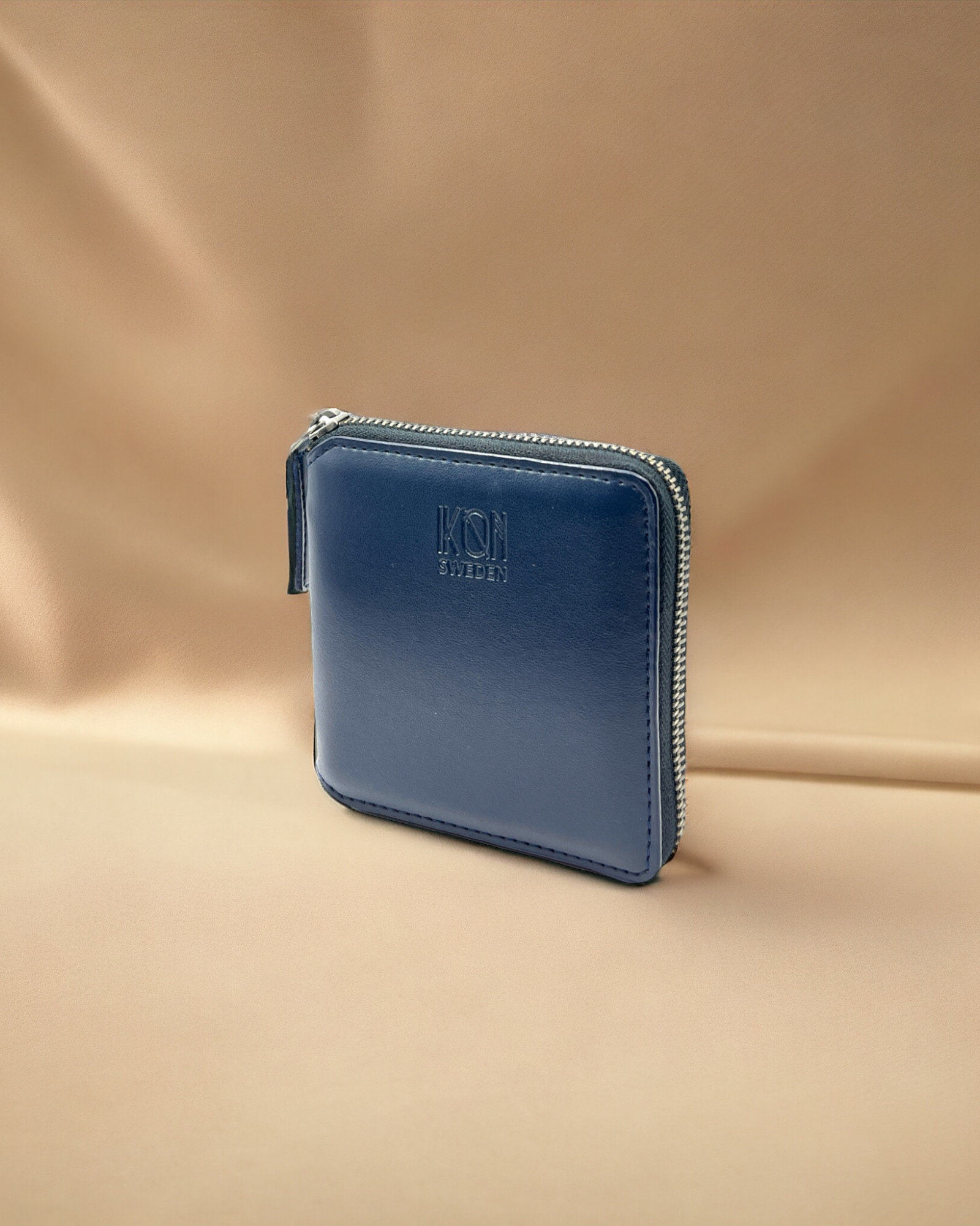 Coastal Blue Small zip wallet
