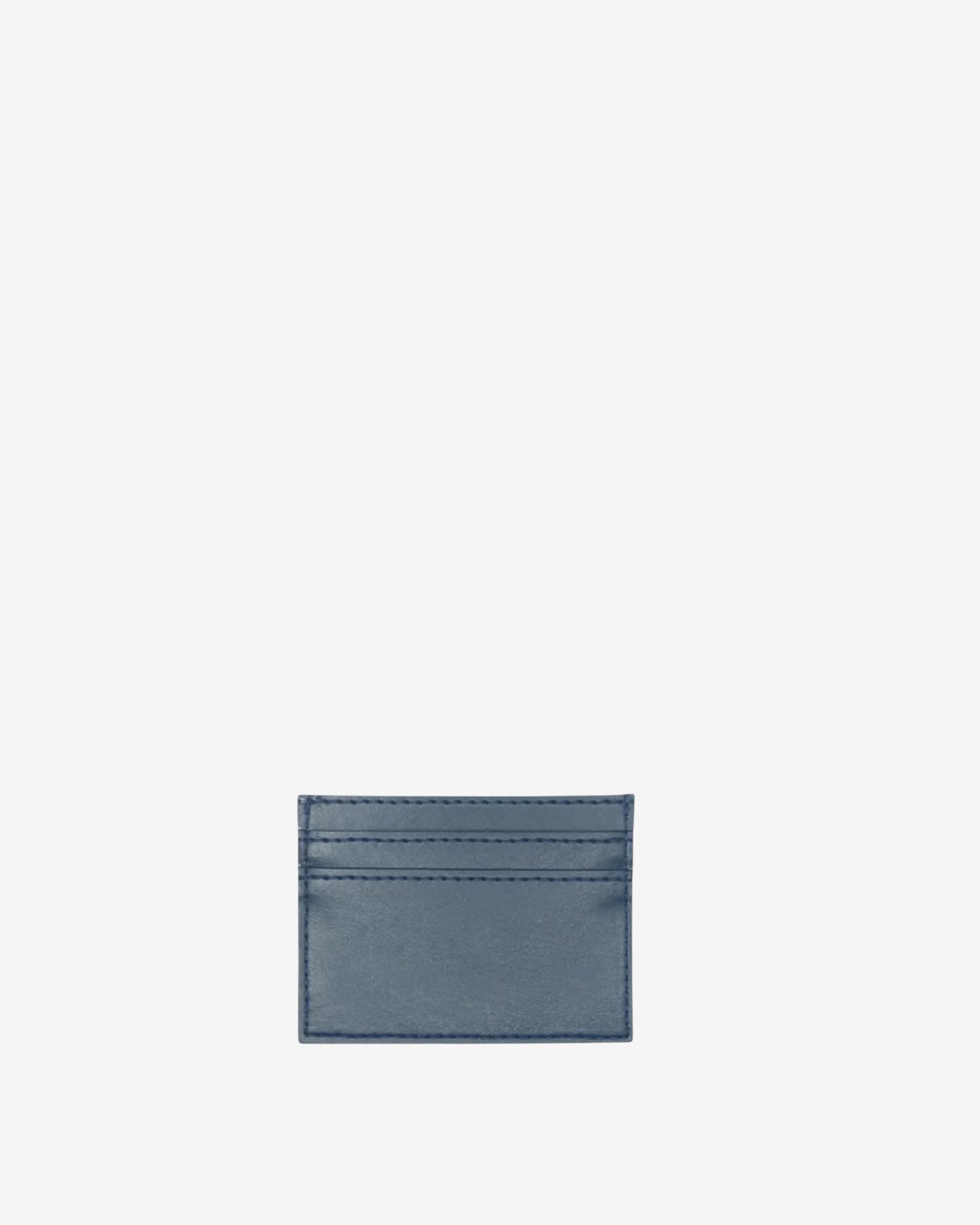 Coastal Blue vegan leather Card Holder