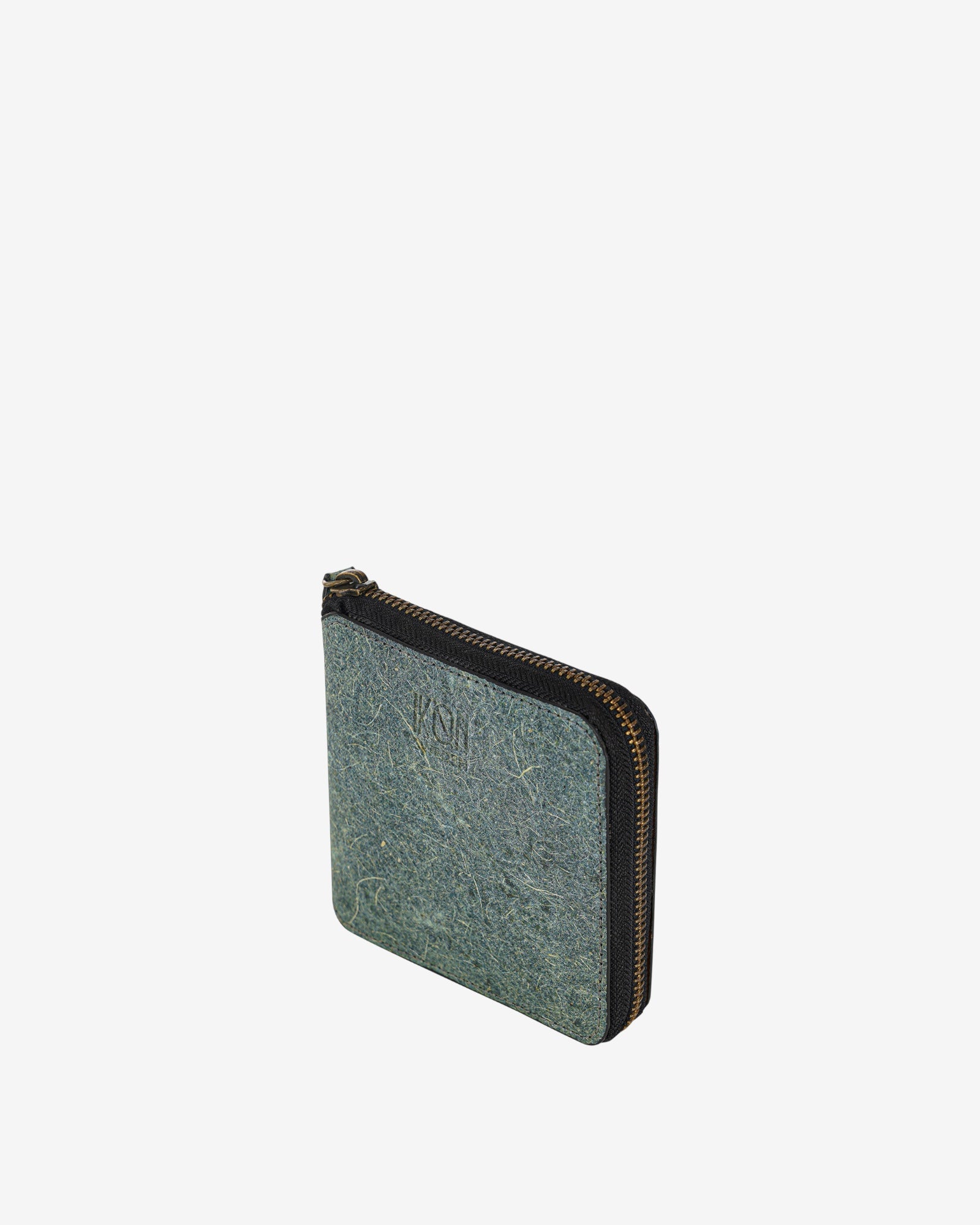Oceanic vegan zip wallet