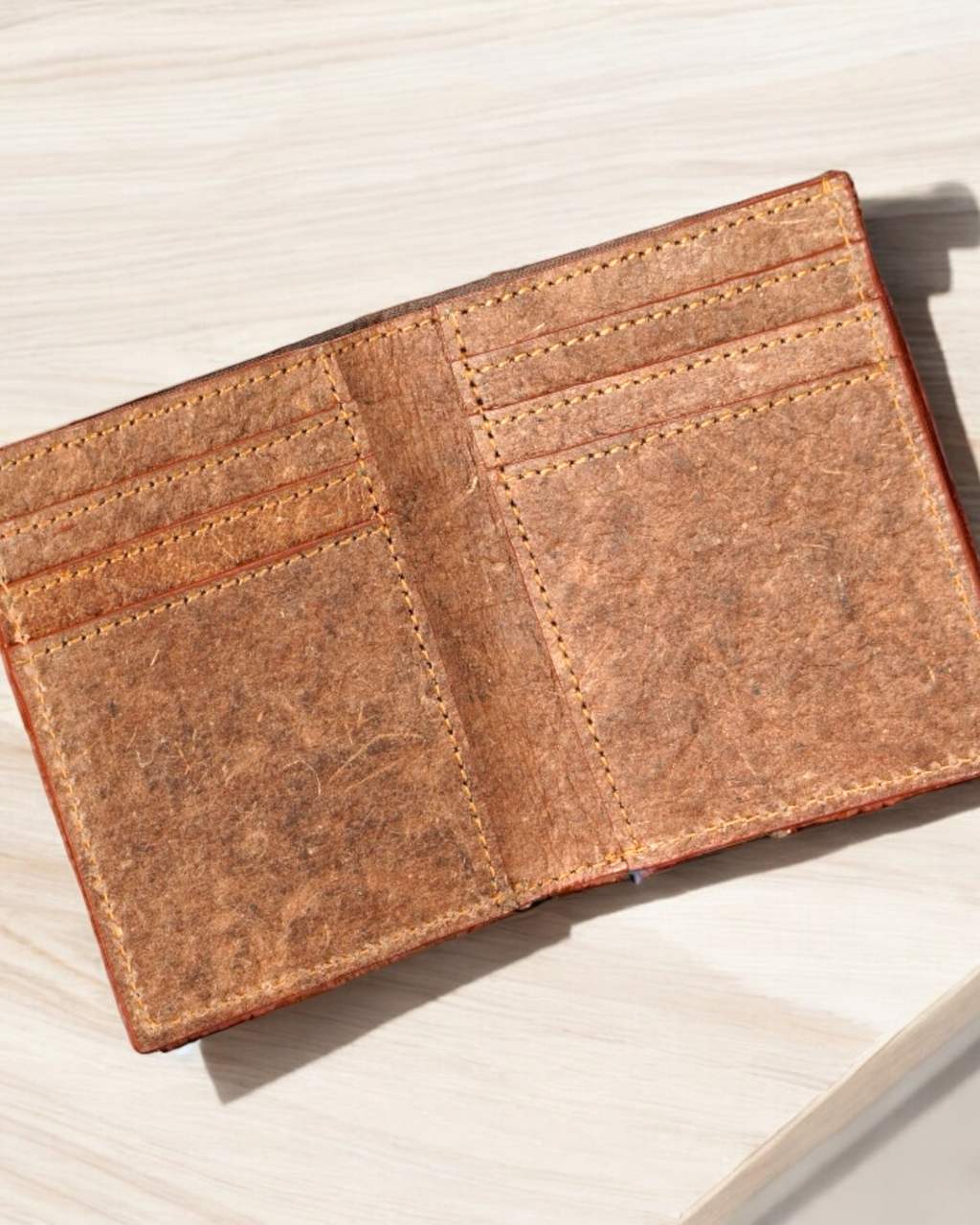 Cutch Brown Bi Fold Card Wallet 