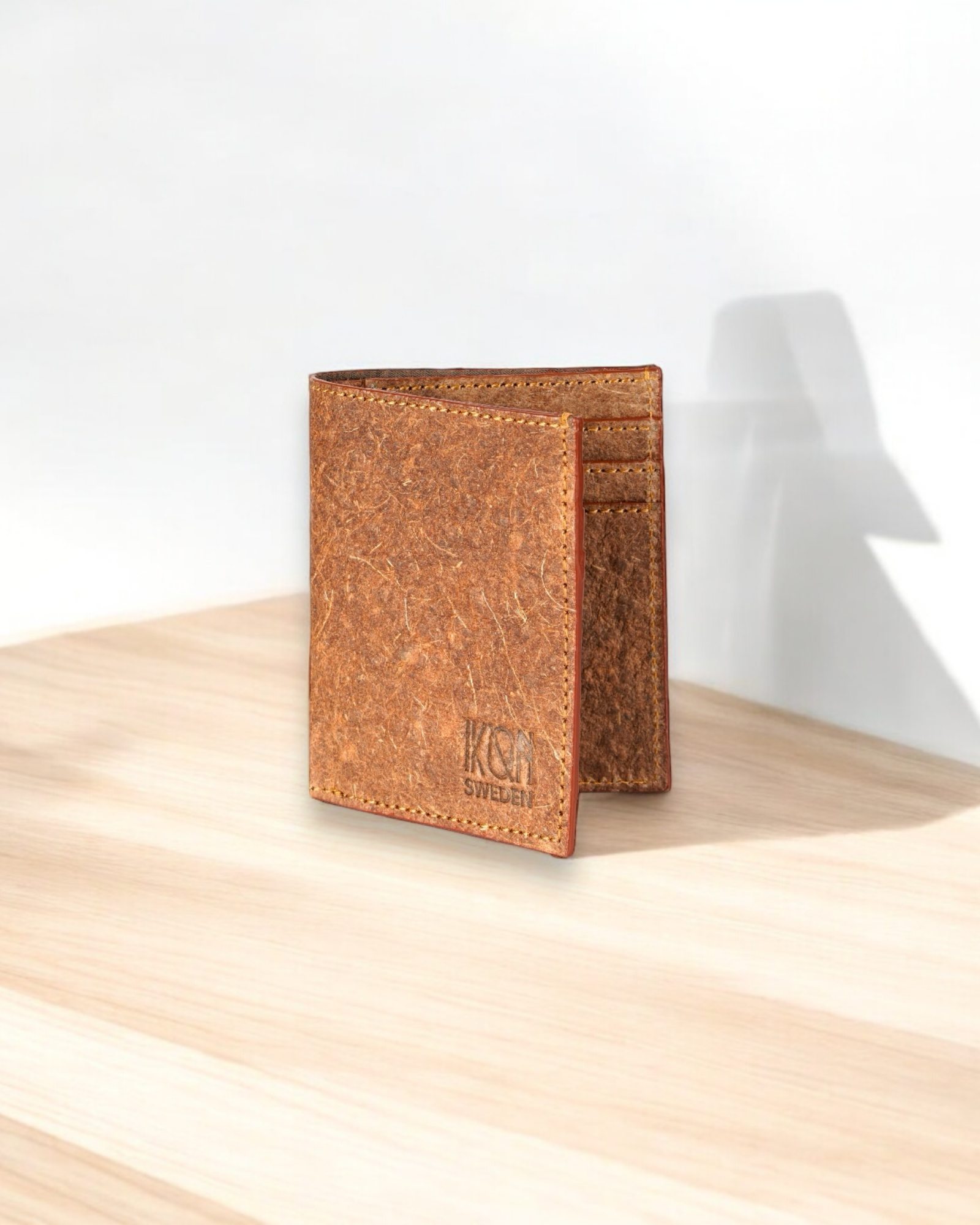 Cutch Brown Bi Fold Card Wallet 