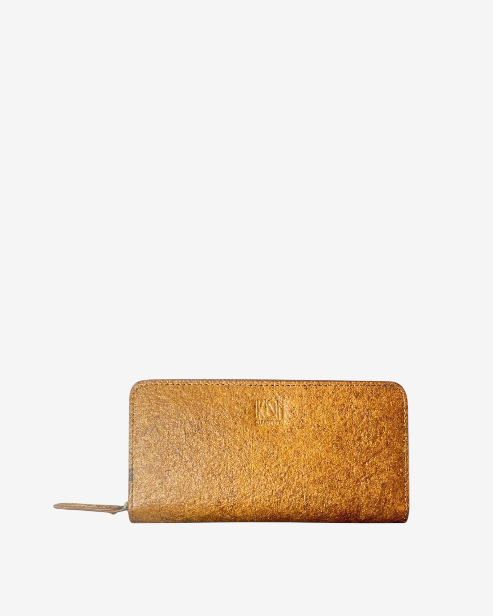 Cutch Brown Long Zip Wallet