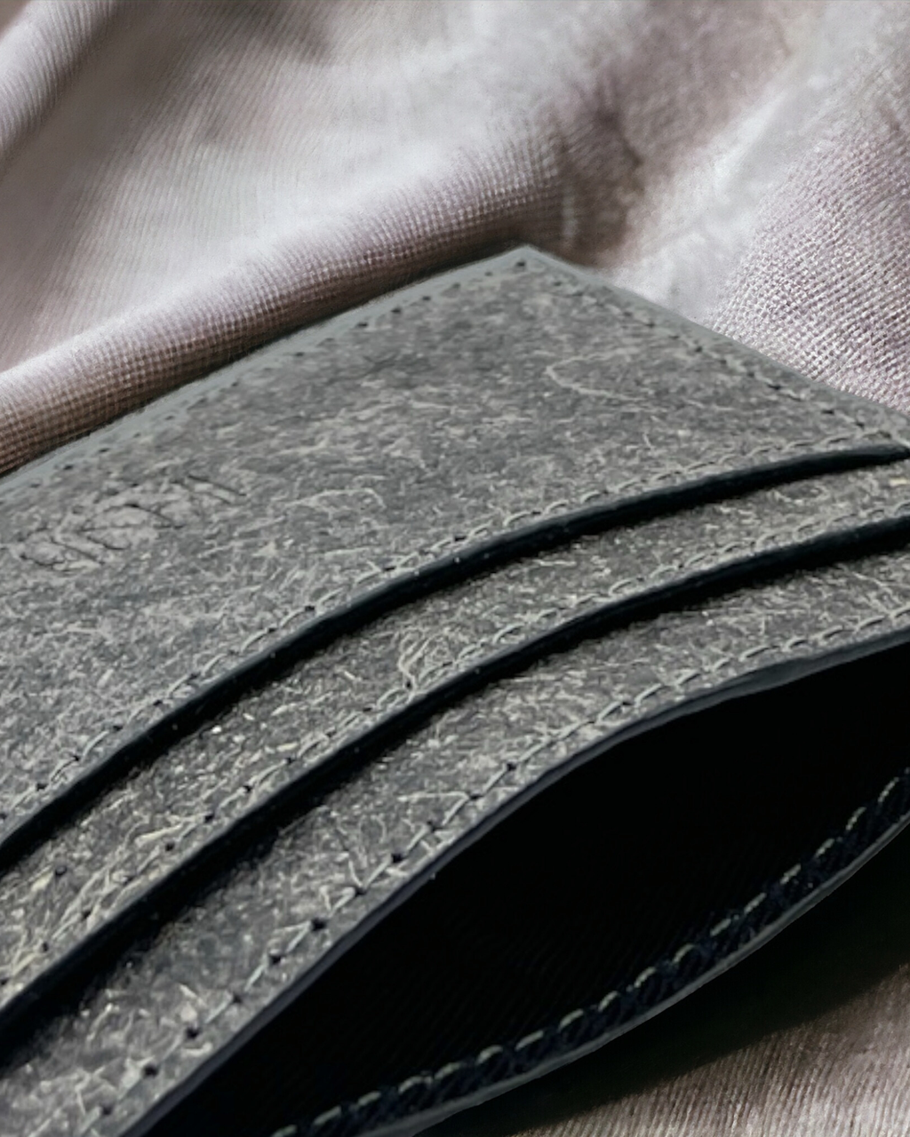 Dark Gray Card Holder 