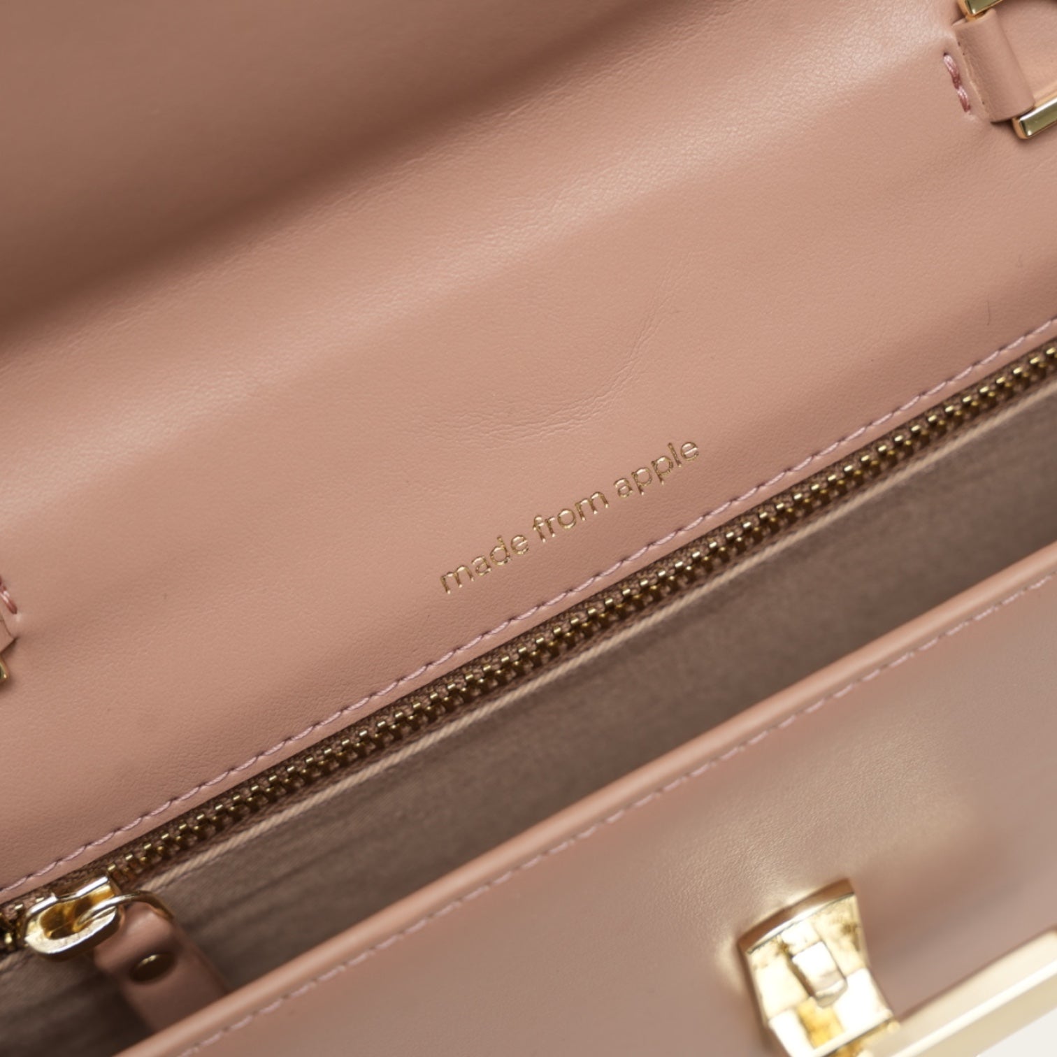 Desert Rose handbag with gold chain 