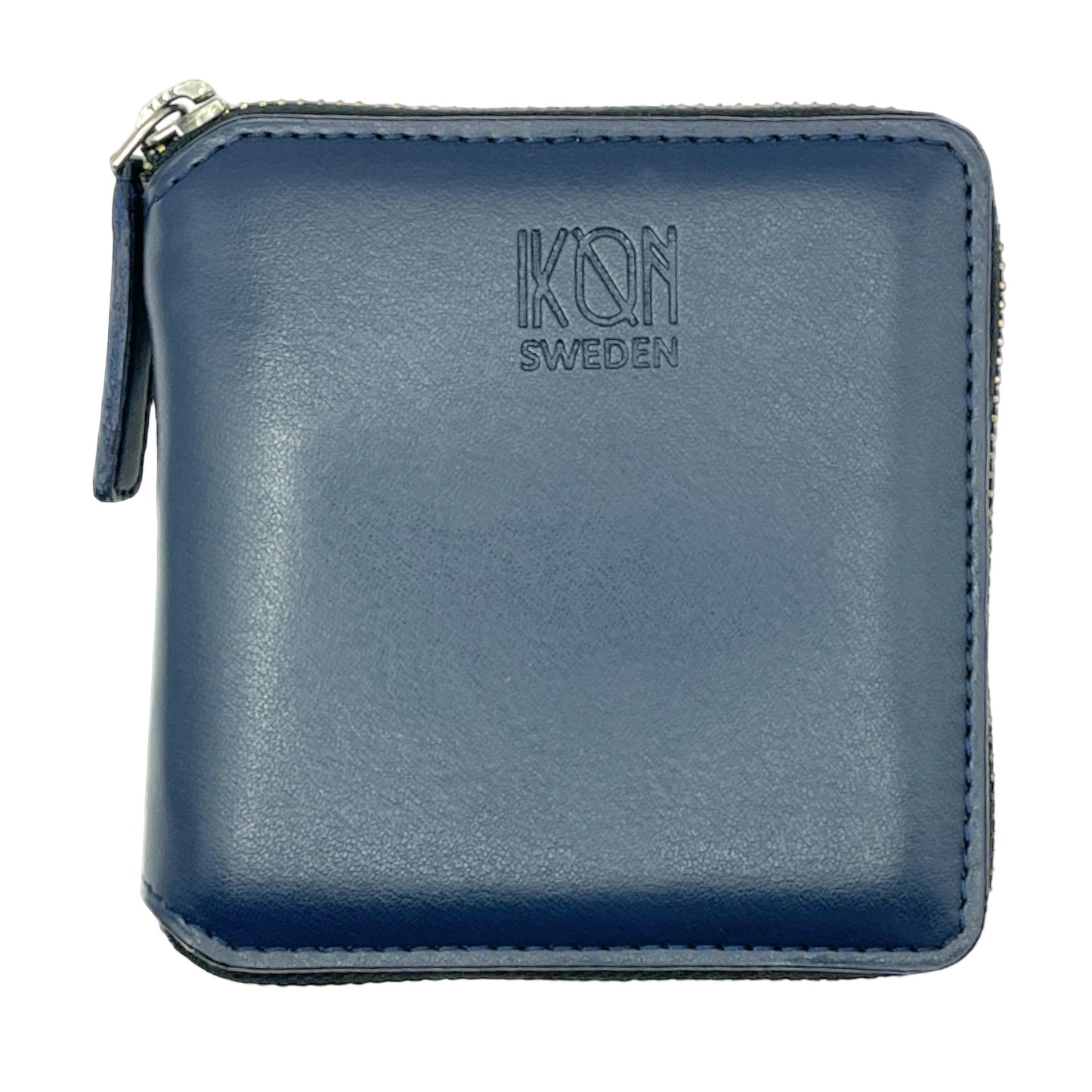 Vegan Apple leather purse Blue