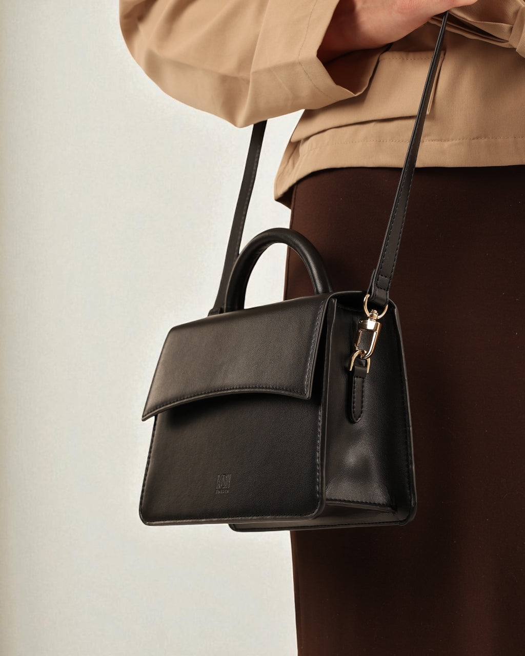 Black Crossbody Handbag