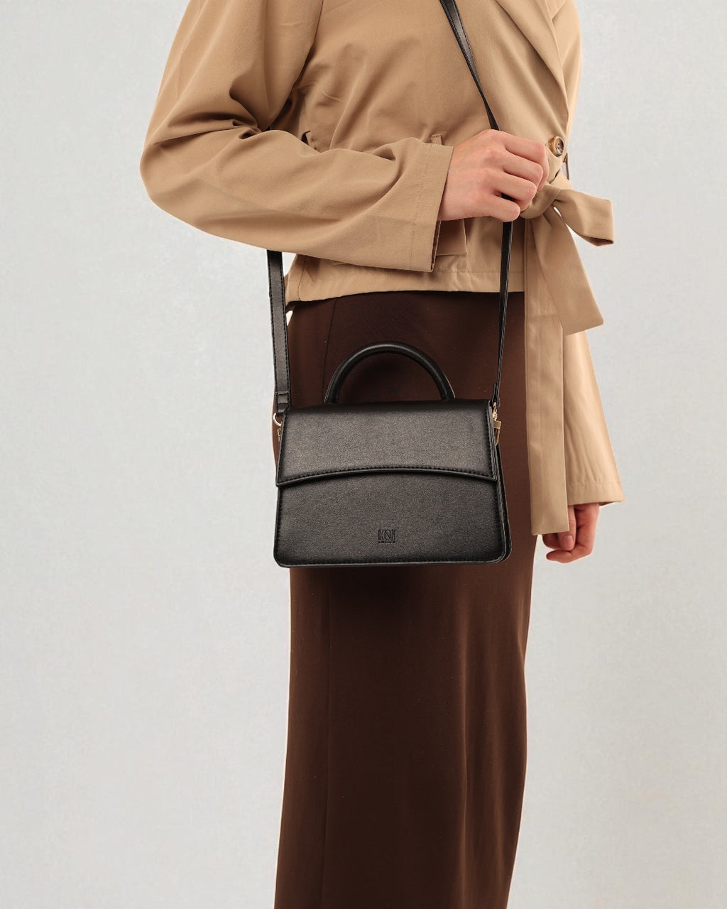 Black Crossbody Handbag