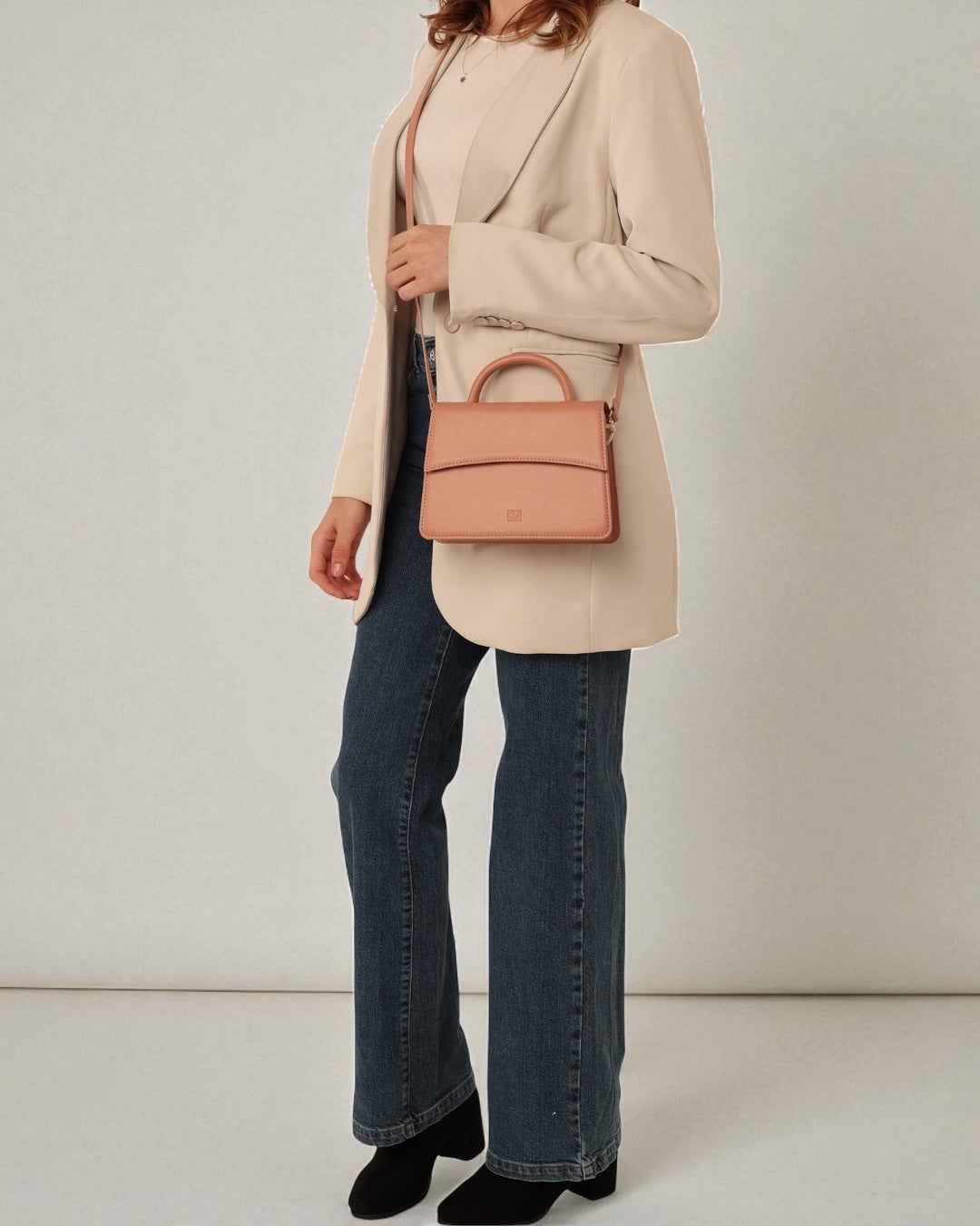 Desert Rose Crossbody Handbag