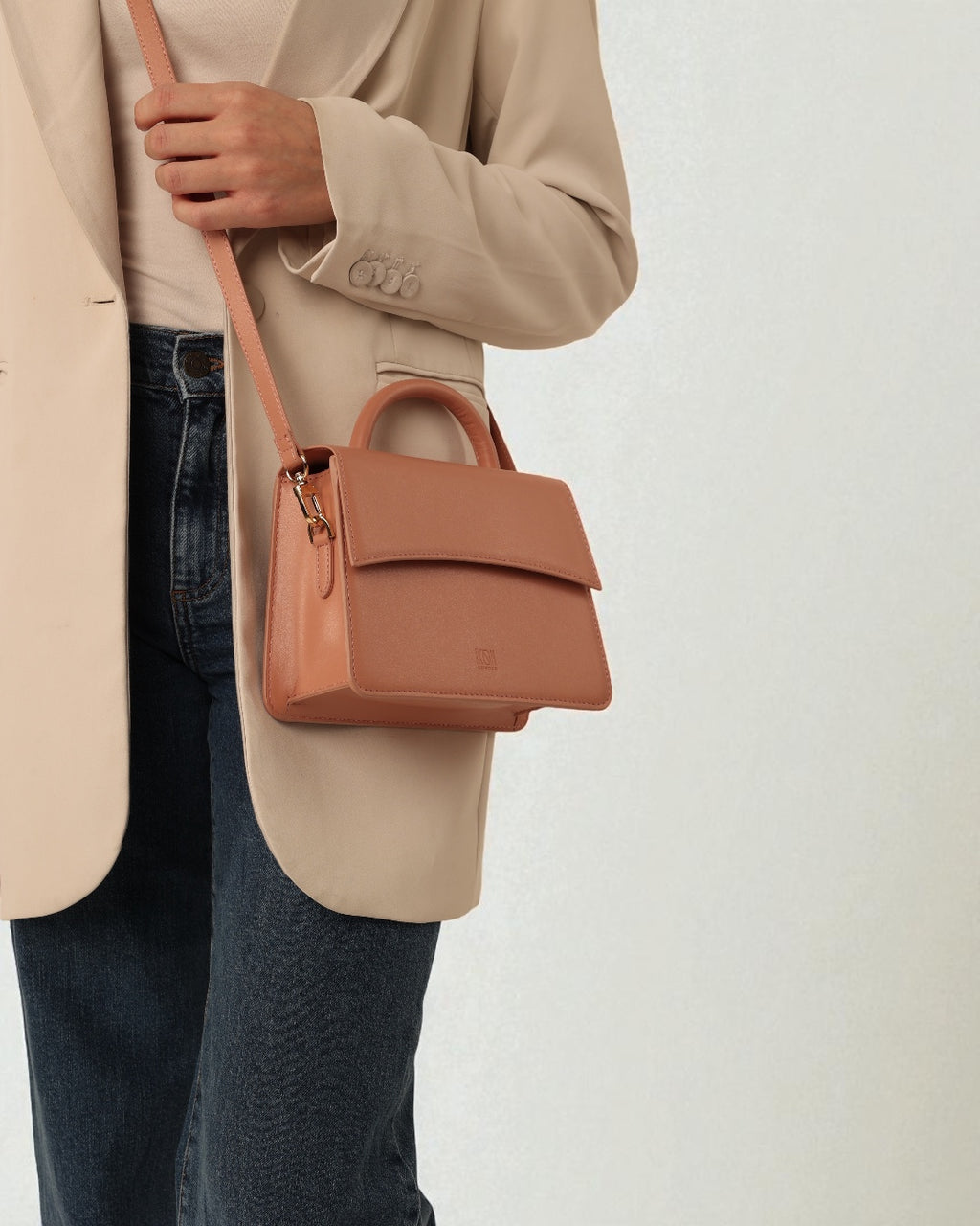 Desert Rose Crossbody Handbag