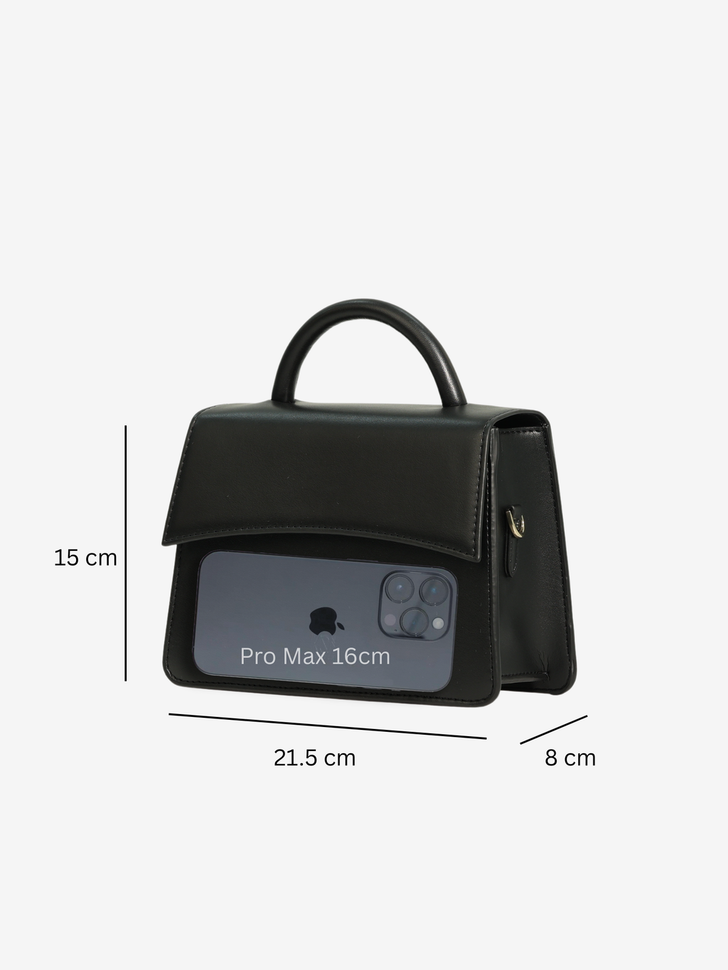 Black Crossbody Handbag