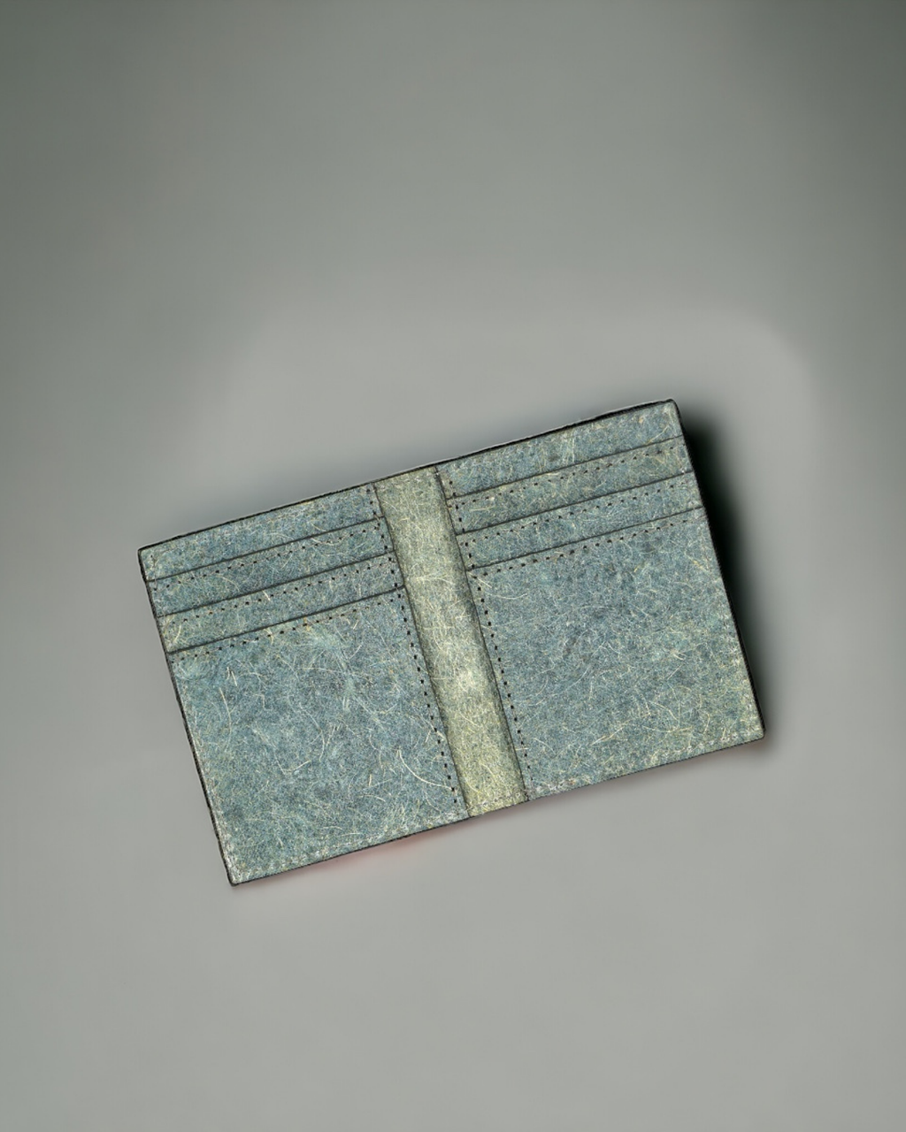 Light Indigo Bi Fold Card Wallet 