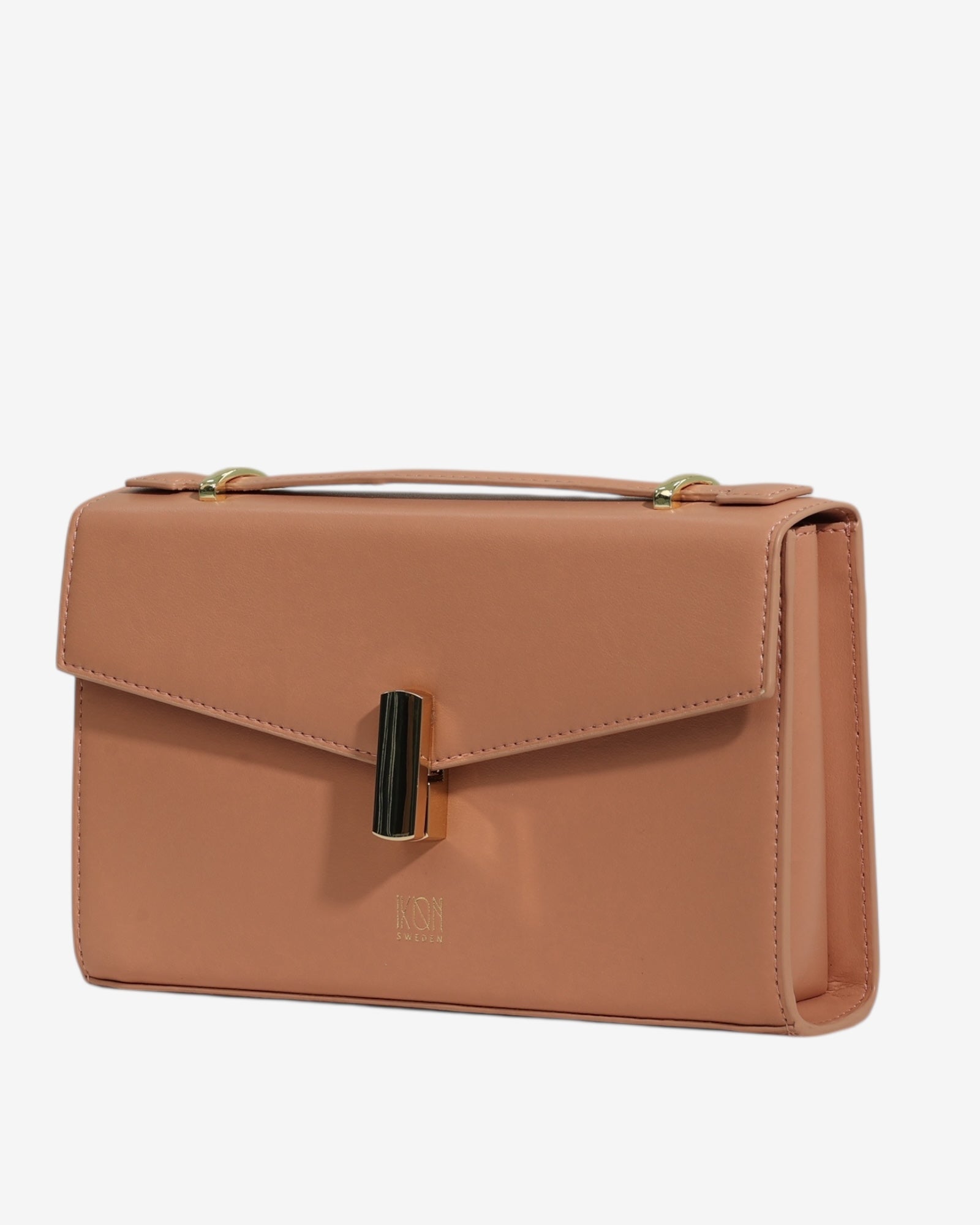 Desert Rose handbag with gold chain 