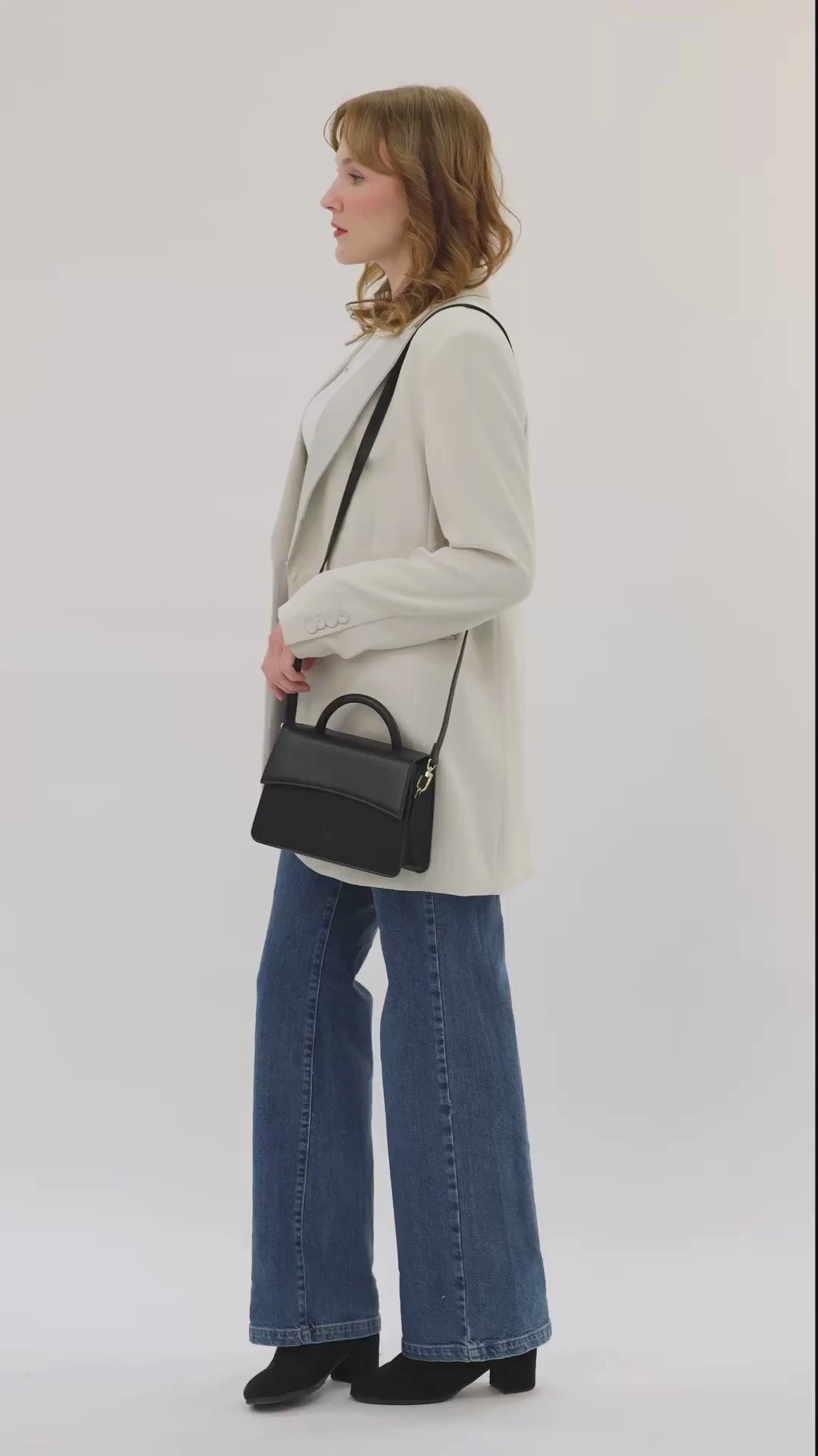 Black Crossbody Handbag