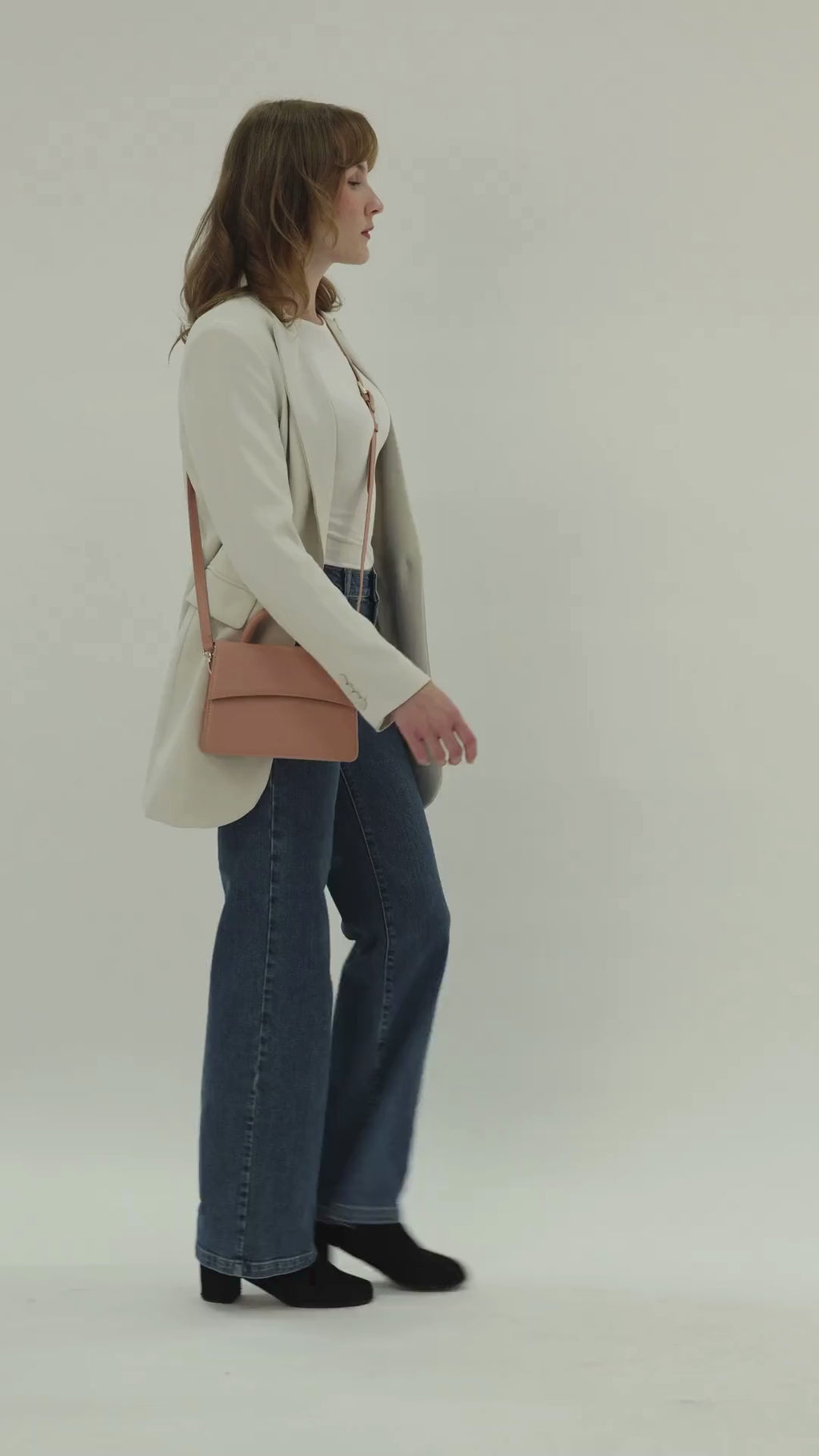 Desert Rose Crossbody Handbag