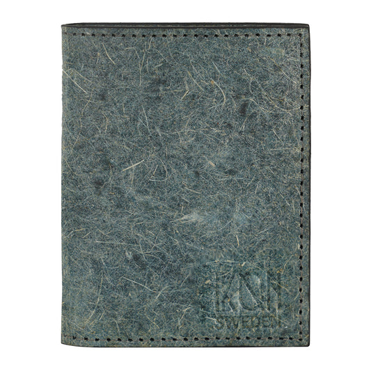 Coconut Leather BiFold Card Wallet - Oceanic